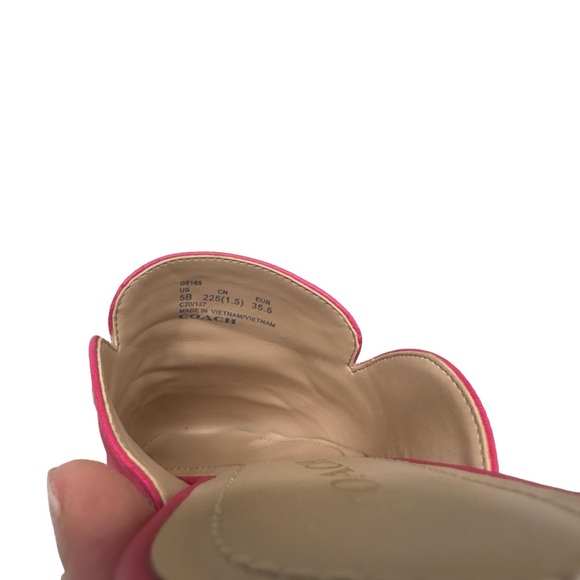 Coach Sawyer Slide Loafer Women’s Shoes Size US5 EUR 35.5 Pink With Chains Mule - Picture 6 of 7
